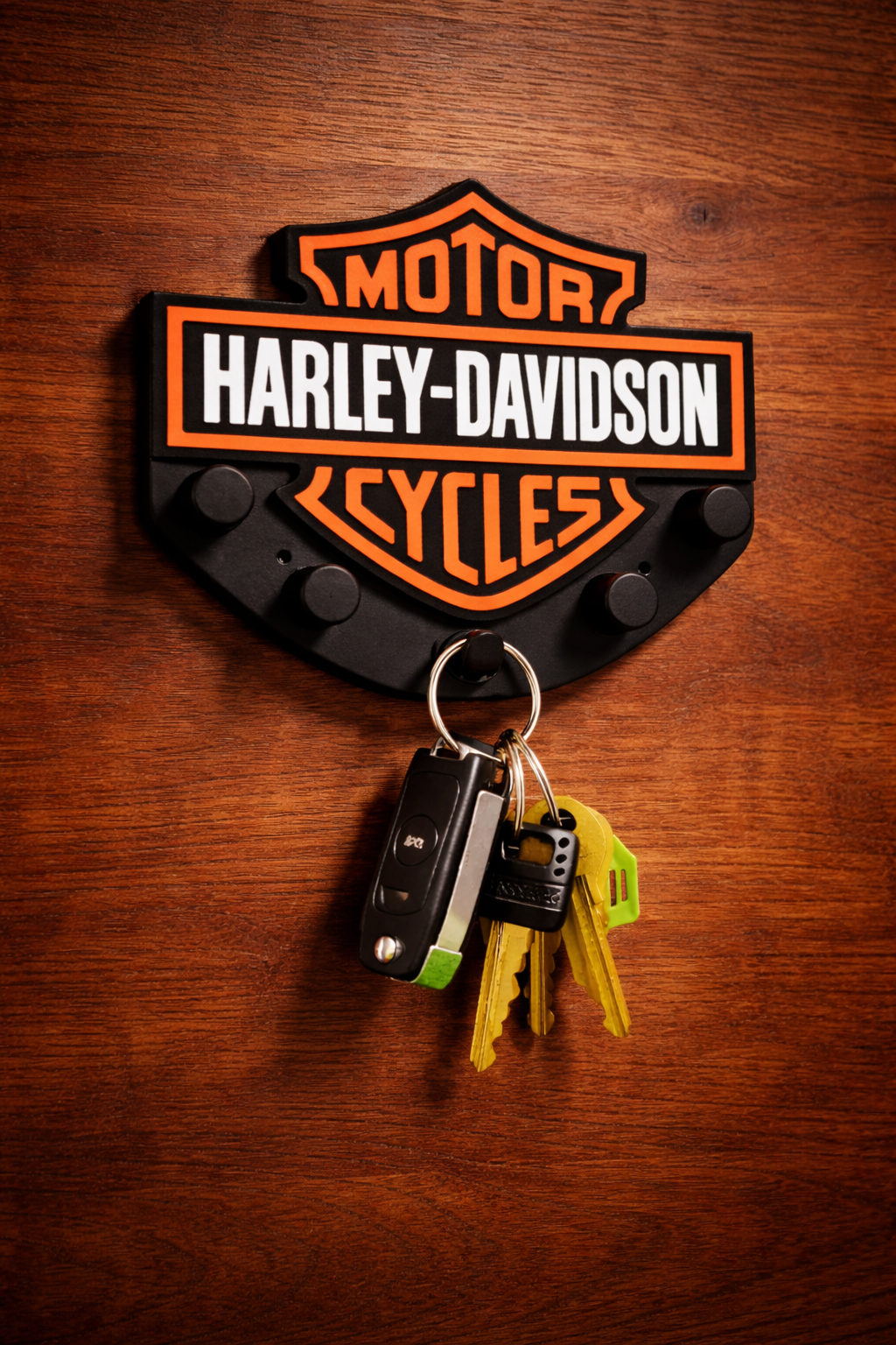 Porte-Clés Mural Harley-Davidson – Design Premium