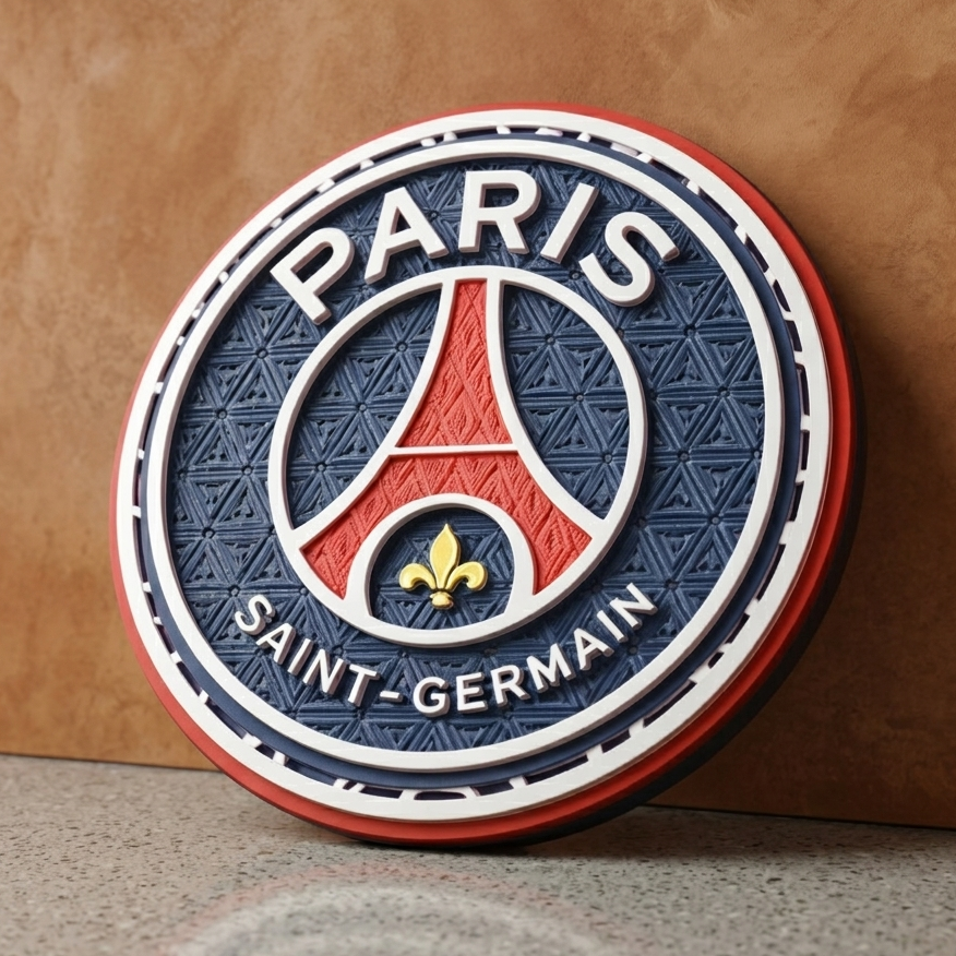 Mosaïque Décorative PSG – Design Premium