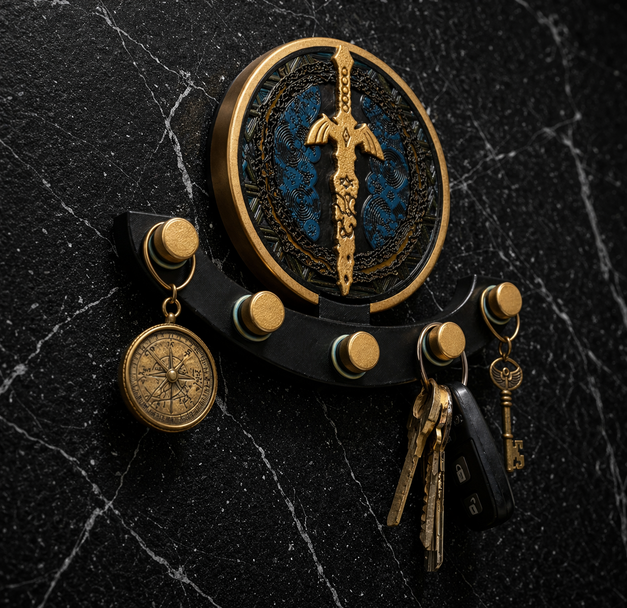 Porte-Clés Mural Zelda – Design Premium