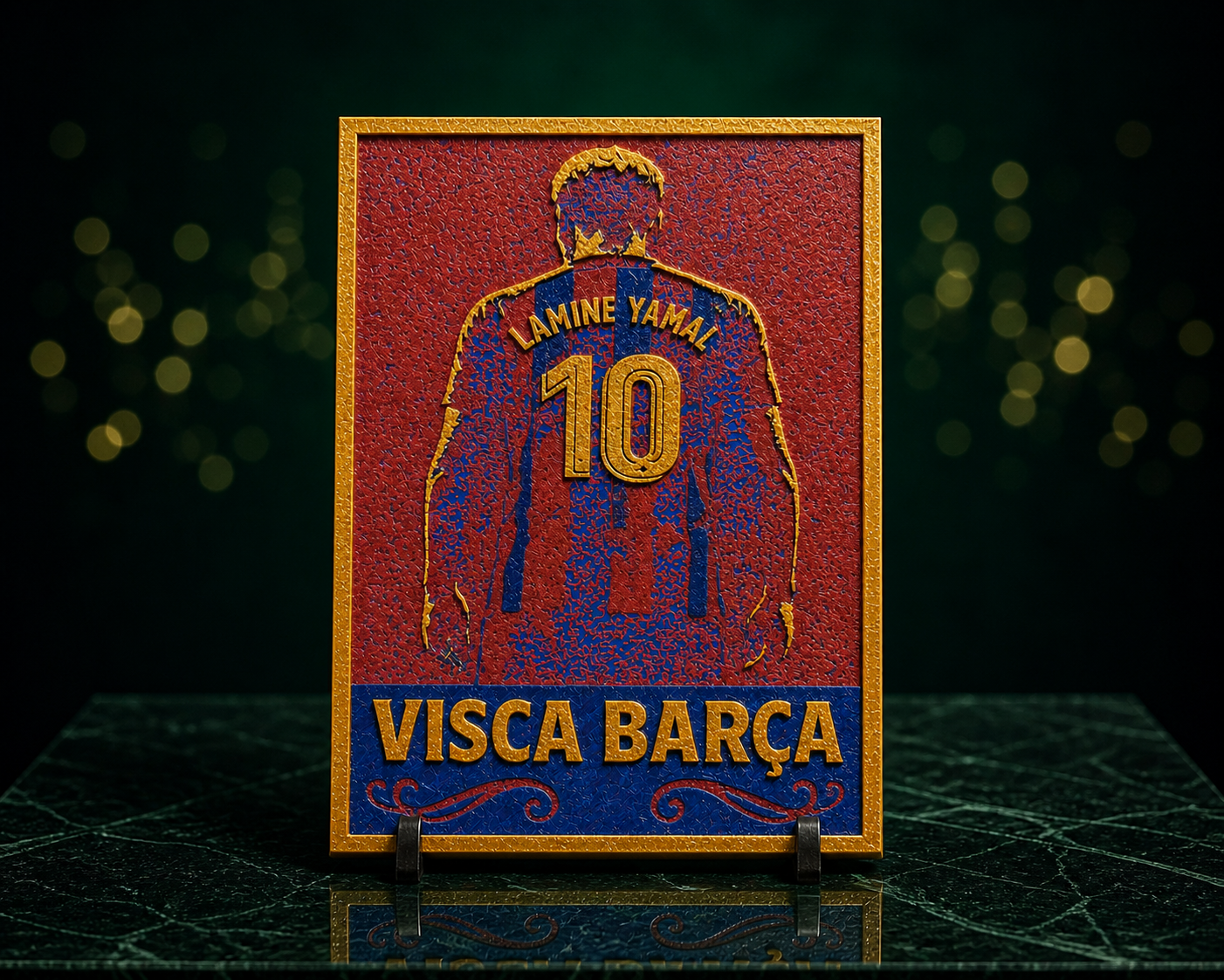Tableau FC Barcelona – Lamine Yamal #10