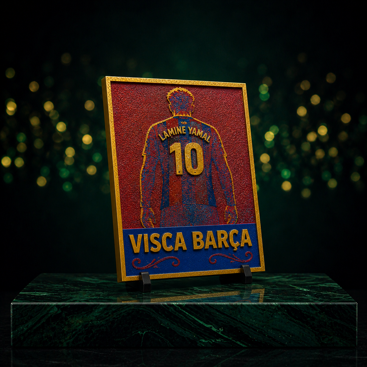 Tableau FC Barcelona – Lamine Yamal #10