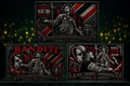 Pack Curva Sud Milano | Collection 3 Tableaux Premium AC Milan | Édition Supporters