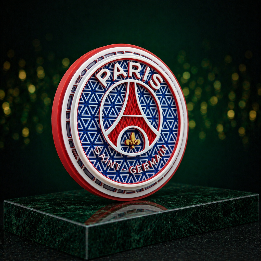 Mosaïque Décorative PSG – Design Premium