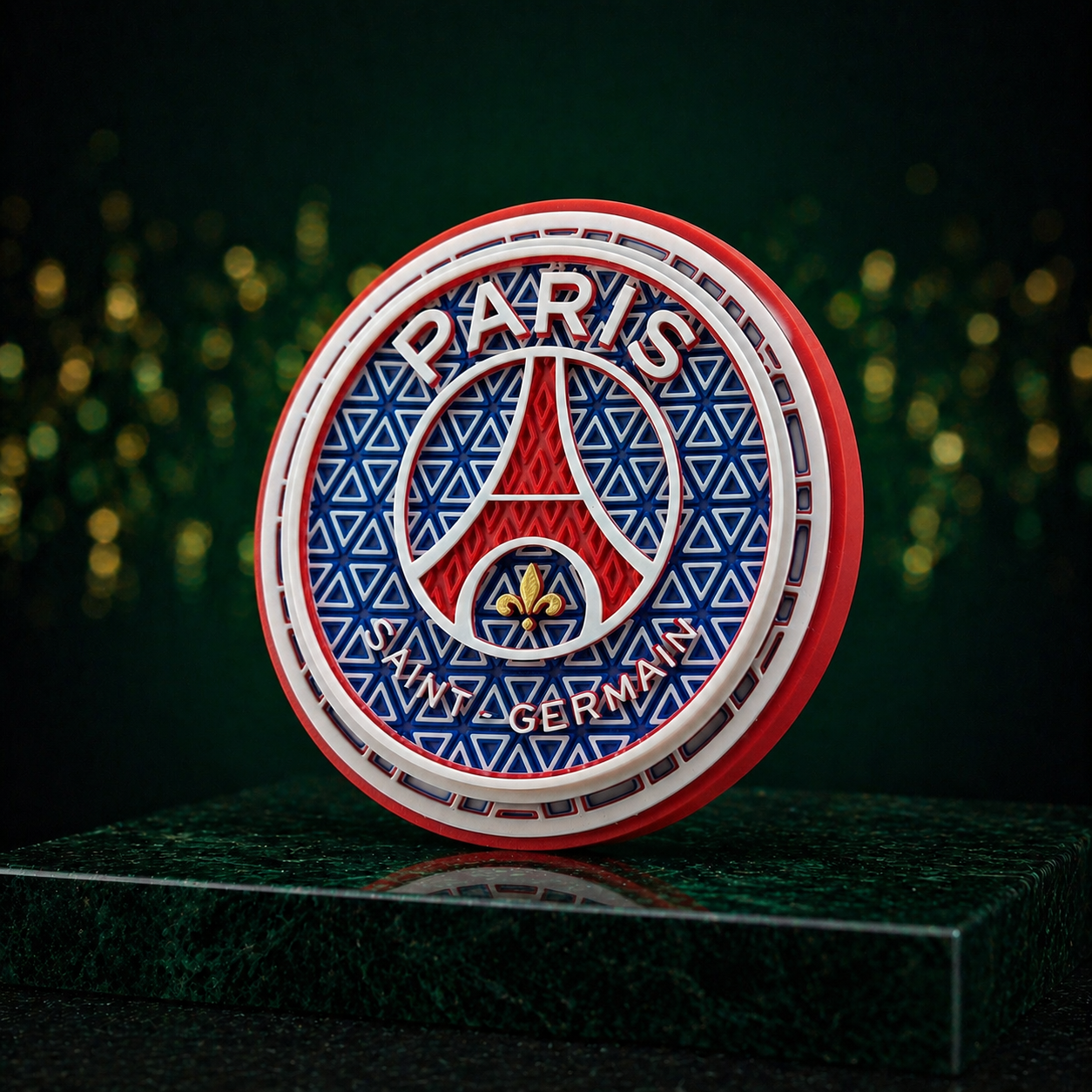 Mosaïque Décorative PSG – Design Premium