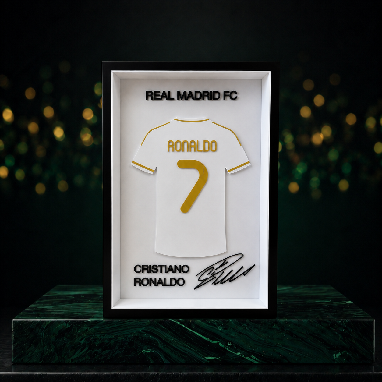 Cadre Maillot Cristiano Ronaldo Real Madrid #7