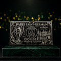Plaque PSG Double Champion d'Europe 2025-2026 | Budapest |