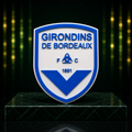 Plaque Décorative Girondins de Bordeaux – Design Premium