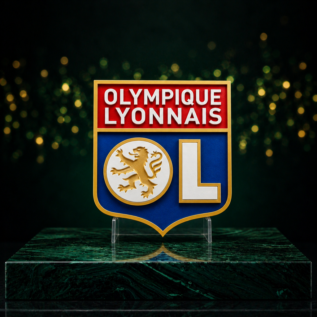Plaque Décorative Olympique Lyonnais – Design Premium