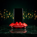 Support Porsche Rouge Premium