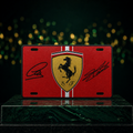 Plaque Décorative Ferrari – Design Premium