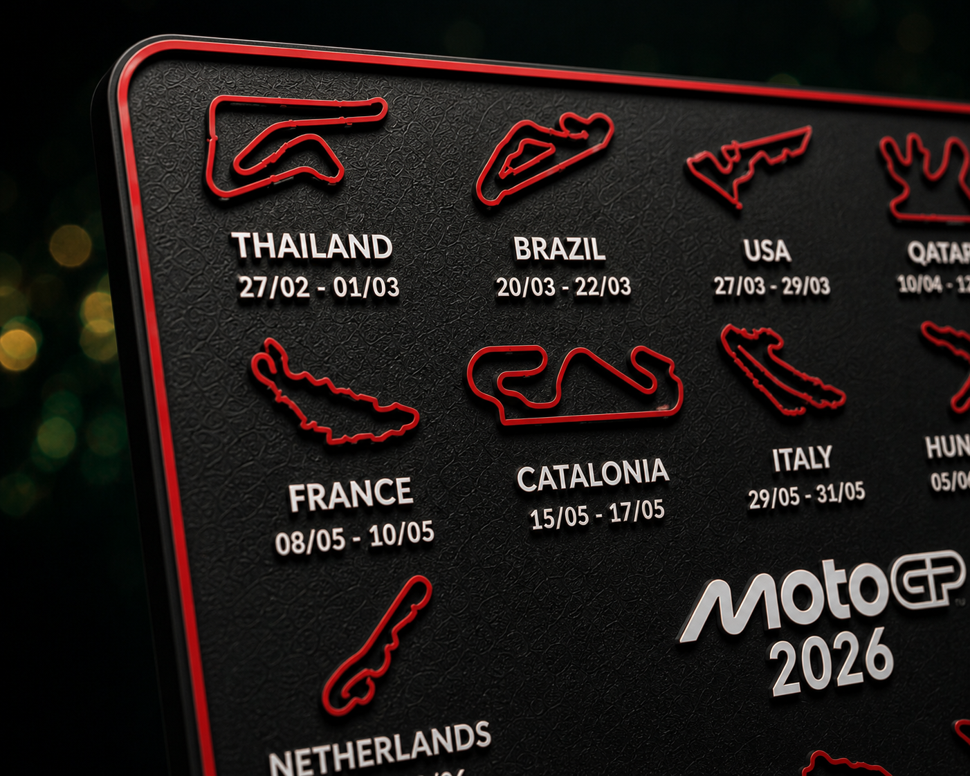 Moto GP Circuits 2026 Premium