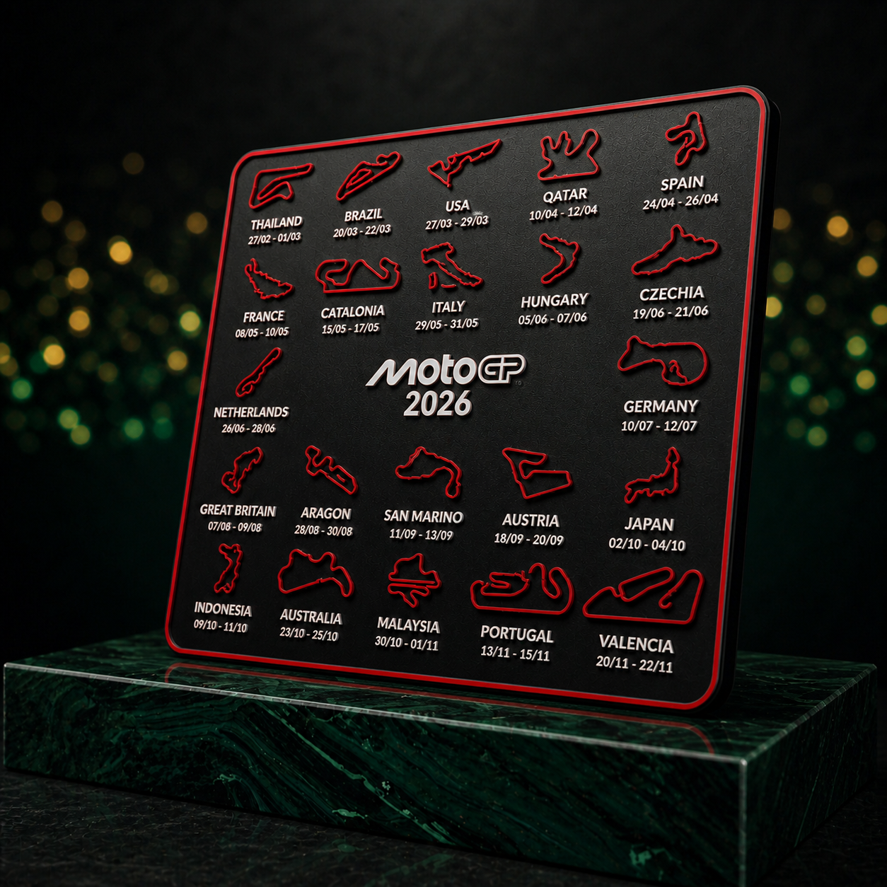 Moto GP Circuits 2026 Premium