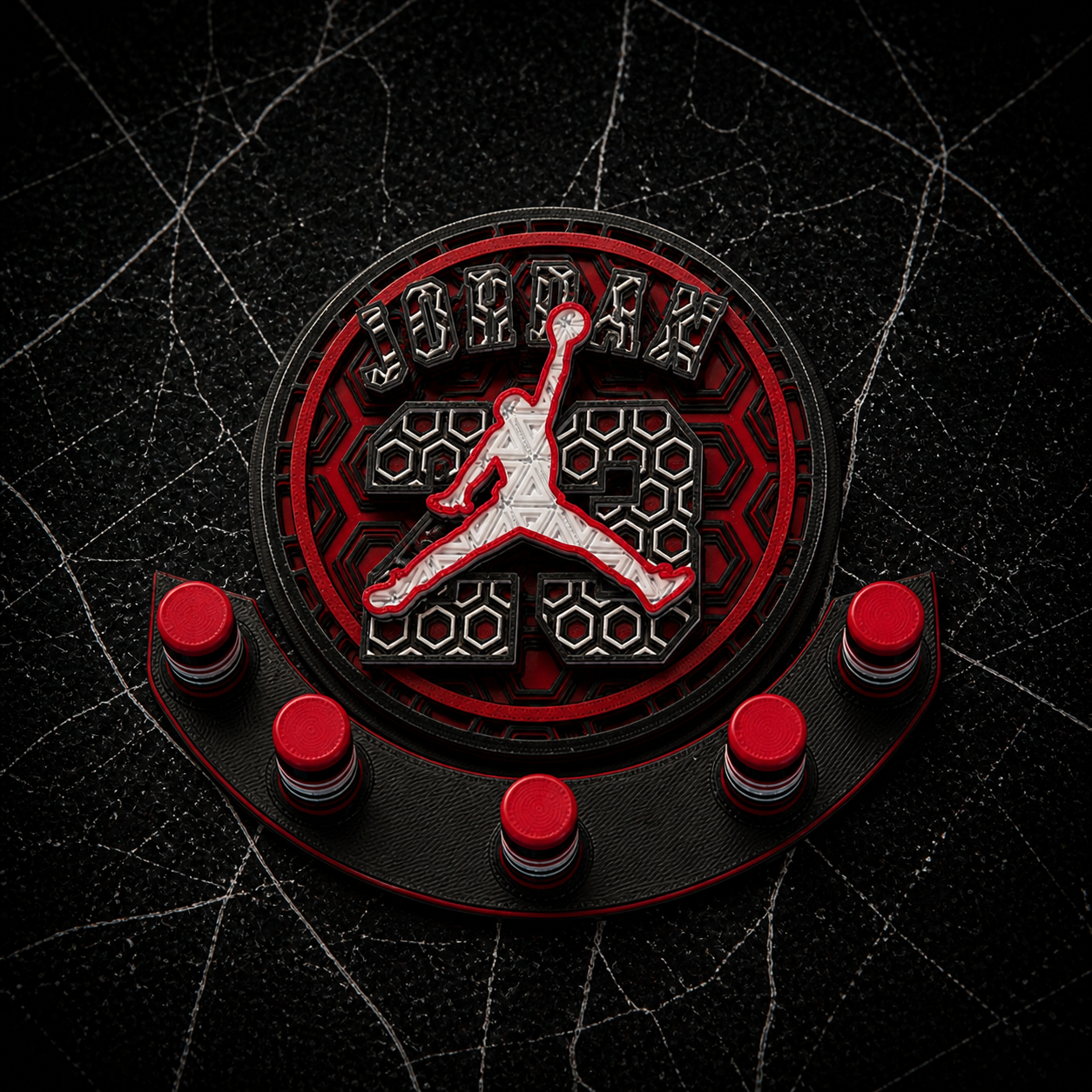 Porte-Clés Mural Jordan 23 – Design Premium