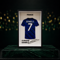 Maillot Miniature Ousmane Dembélé France #7 – Cadre Football de Collection