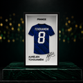 Cadre Maillot Aurélien Tchouaméni France #8 – Décoration Football de Collection
