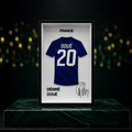 Maillot Désiré Doué France #20 – Cadre Football de Collection